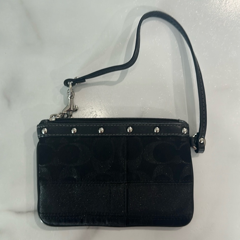 Coach small wristlet